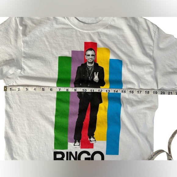 Ringo Starr Graphic T-Shirt – Licensed | White | Cotton - Picture 2 of 5